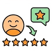 Turn happy users into reviews